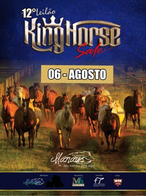  12° LEILÃO KING HORSE SALE